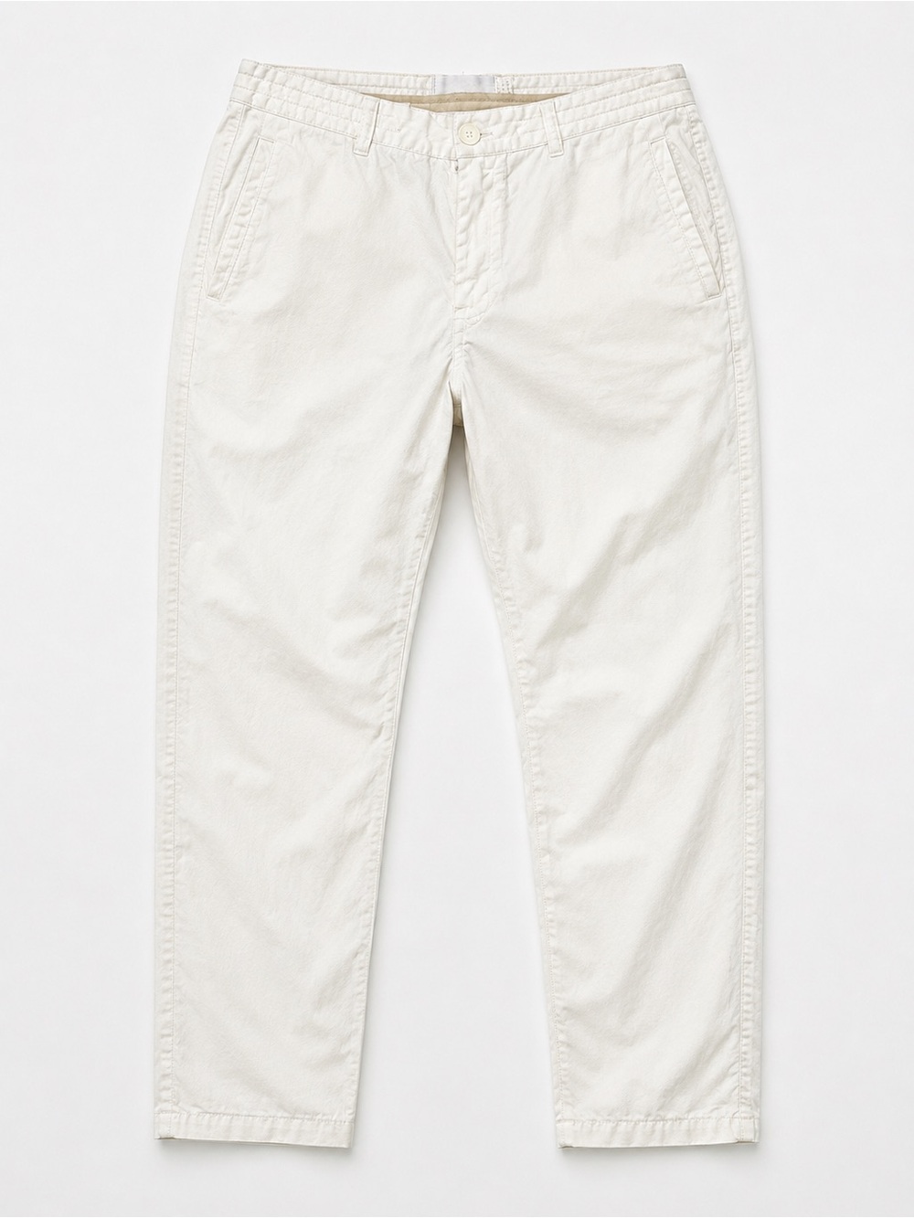 Men's Relaxed Fit Chino Pants - White